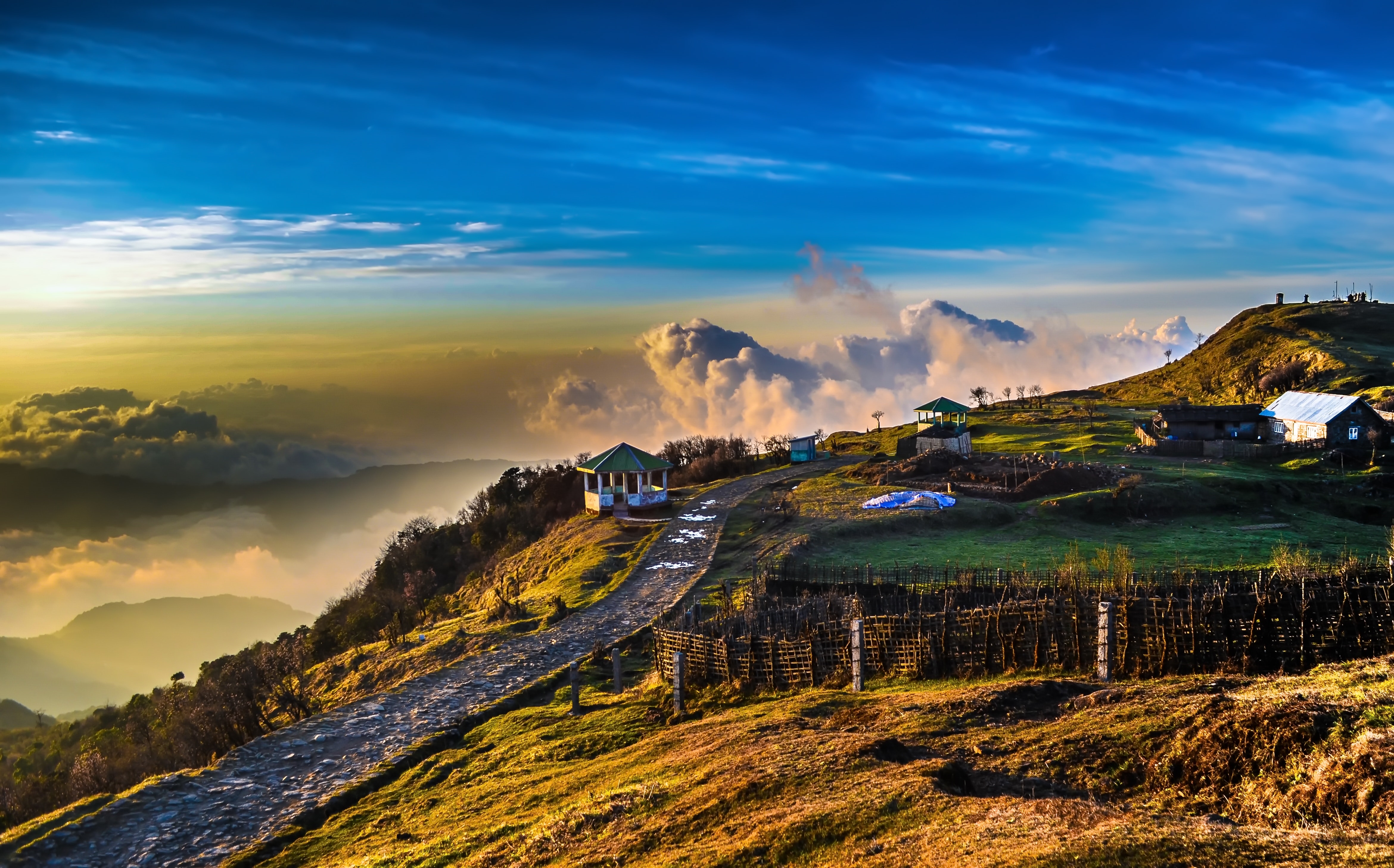 Beautiful scenery of India